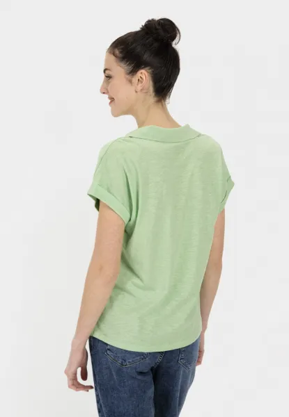 Polokošeľa Camel Active T-Shirt Teal/Greengreen