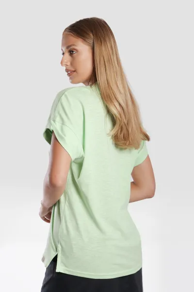 Polokošeľa Camel Active T-Shirt Teal/Greengreen
