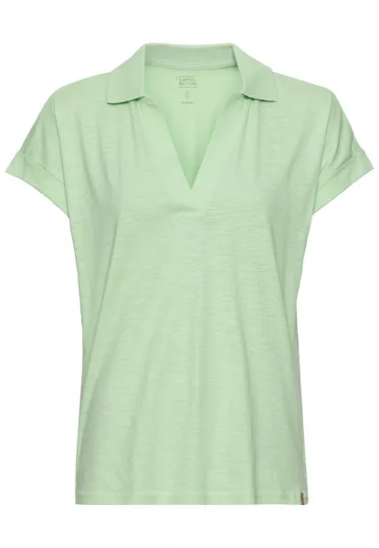Polokošeľa Camel Active T-Shirt Teal/Greengreen