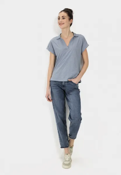 Polokošeľa Camel Active T-Shirt Night Blue