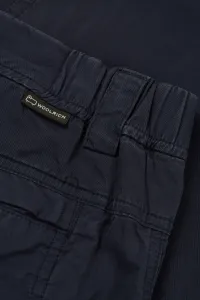 Nohavice Woolrich Gabardine Cargo Pant Melton Blue
