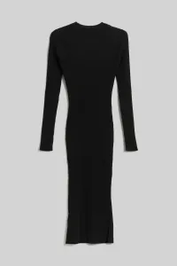 Šaty Karl Lagerfeld Lslv Knit Dress Black