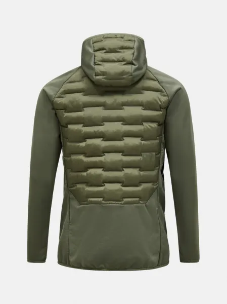 Bunda Peak Performance M Argon Hybrid Hood Pine Needle