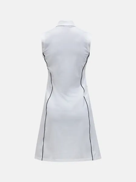 Šaty Peak Performance W Pique Dress White