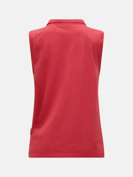 Tričko Peak Performance W Coolmax Sl Top Softer Red