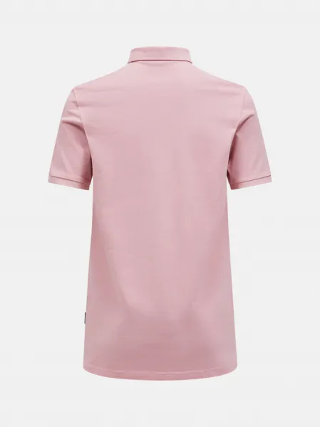 Polokošeľa Peak Performance M Classic Cotton Polo Warm Blush