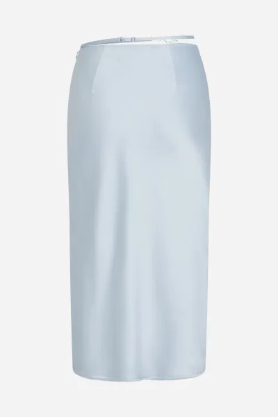Sukňa Karl Lagerfeld Karl Charm Soft Skirt Cashmere Blue