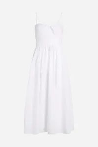 Šaty Karl Lagerfeld Kl Burnout Dress White