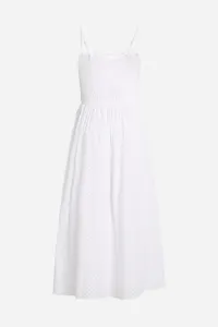 Šaty Karl Lagerfeld Kl Burnout Dress White