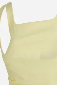 Šaty Karl Lagerfeld Gathered Stretch Dress Elfin Yellow