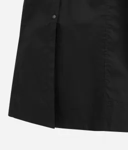 Šaty Karl Lagerfeld Cotton Day Dress Black