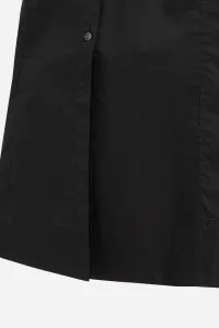 Šaty Karl Lagerfeld Cotton Day Dress Black