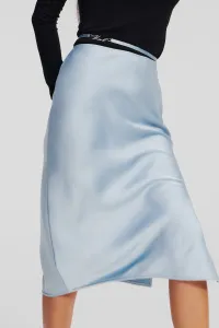 Sukňa Karl Lagerfeld Karl Charm Soft Skirt Cashmere Blue