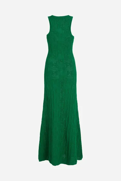 Šaty Karl Lagerfeld Monogram Knit Dress Pristine
