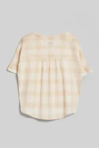 Košeľa Woolrich Check Voile Shirt Light Oak Buffalo