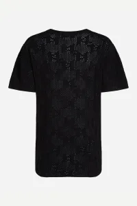 Sveter Karl Lagerfeld Monogram Knit T-Shirt Black