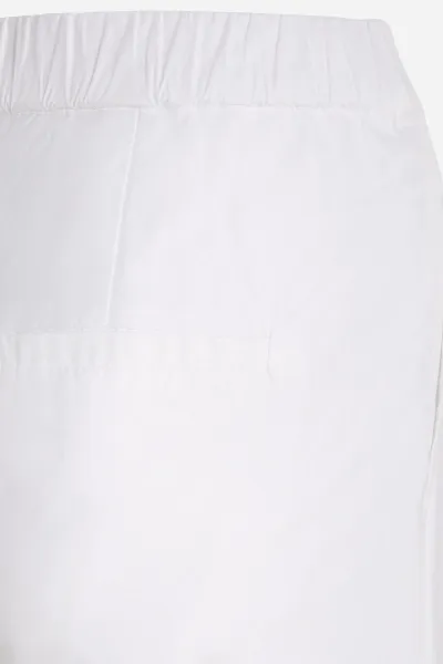 Nohavice Karl Lagerfeld Embroidered Pants White