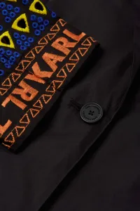 Sako Karl Lagerfeld Embroidery Blazer Black