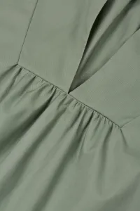 Blúzka Woolrich Poplin Blouse Sage