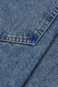 Džínsy Karl Lagerfeld Jeans Klj Straight Recycle Wb Denim Blue Marble