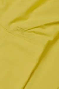Šaty Karl Lagerfeld Cotton Day Dress Blazing Yellow