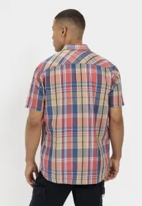 Košeľa Camel Active Shortsleeve Shirt Faded Red