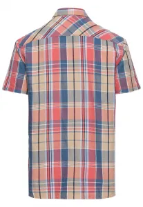 Košeľa Camel Active Shortsleeve Shirt Faded Red