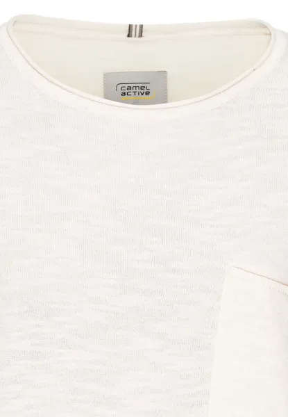 Sveter Camel Active Knitwear White