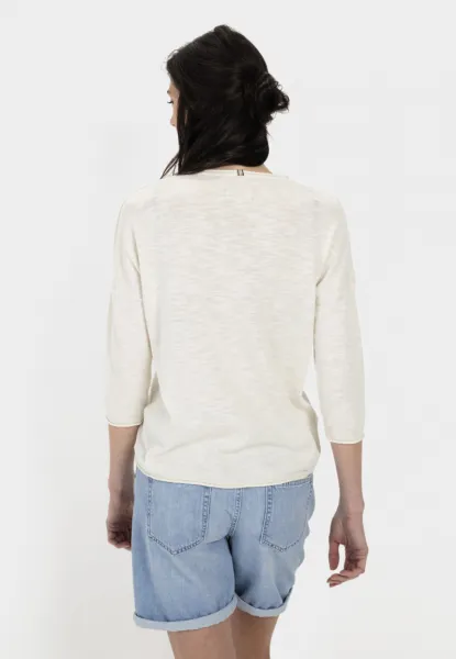 Sveter Camel Active Knitwear White
