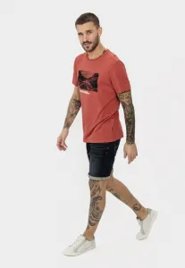 Tričko Camel Active T-Shirt 1/2 Arm Faded Red