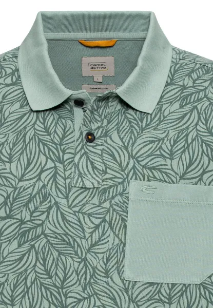 Polokošeľa Camel Active Polo 1/2 Arm Aqua Green