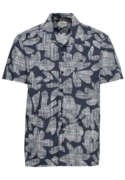 Košeľa Camel Active Shortsleeve Shirt Blue