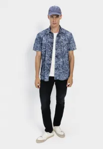 Košeľa Camel Active Shortsleeve Shirt Elemental Blue