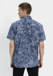 Košeľa Camel Active Shortsleeve Shirt Elemental Blue