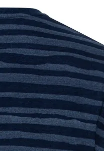 Tričko Camel Active Henley 1/2 Arm Blue