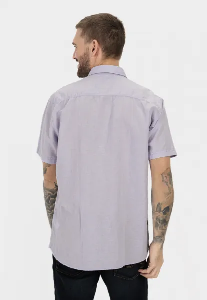 Košeľa Camel Active Shortsleeve Shirt Lavendel