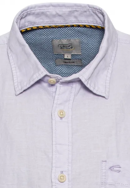 Košeľa Camel Active Shortsleeve Shirt Lavendel