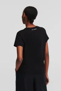 Tričko Karl Lagerfeld Essential T-Shirt Black