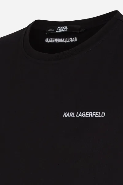 Tričko Karl Lagerfeld Essential T-Shirt Black