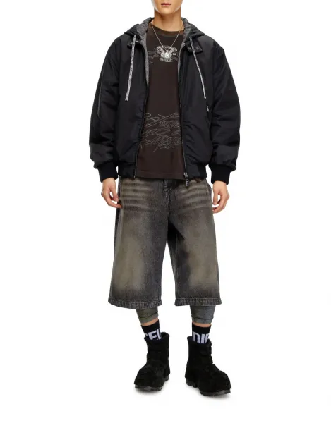 Bunda Diesel J-Alain Jacket Black 1