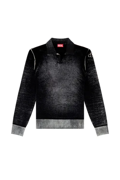 Sveter Diesel K-Lorenzo Knitwear Black 1