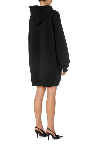Mikinové Šaty Diesel D-Boxt-Hood-Lab Dress Black 1
