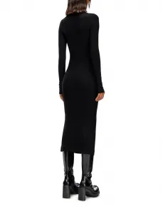 Šaty Diesel D-Mokky-Ls-Microdiv Dress Black 1