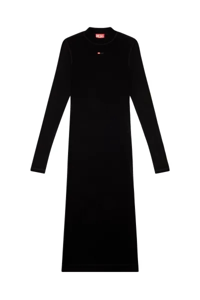 Šaty Diesel D-Mokky-Ls-Microdiv Dress Black 1