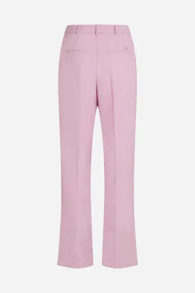 Nohavice Karl Lagerfeld Hun Kim'S Edit Tailored Pants Orchid Bouquet