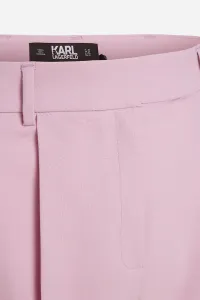 Nohavice Karl Lagerfeld Hun Kim'S Edit Tailored Pants Orchid Bouquet