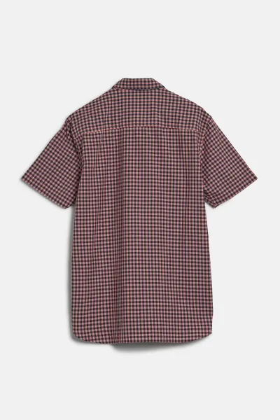 Košeľa Camel Active Shortsleeve Shirt Faded Red