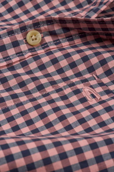 Košeľa Camel Active Shortsleeve Shirt Faded Red