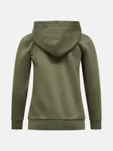 Mikina Peak Performance Jr Original Zip Hood Pine Needle