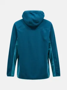 Mikina Peak Performance M Treeline Fleece Hood Infinity Teel